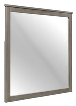 Waldorf Gray Wood Frame Dresser Mirror