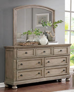 Willa Gray Wood Dresser with 7 Drawers