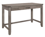 Woodrow Gray Wood 1-Drawer Writing Desk