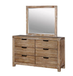 Wynton Weathered Light Oak Wood Dresser