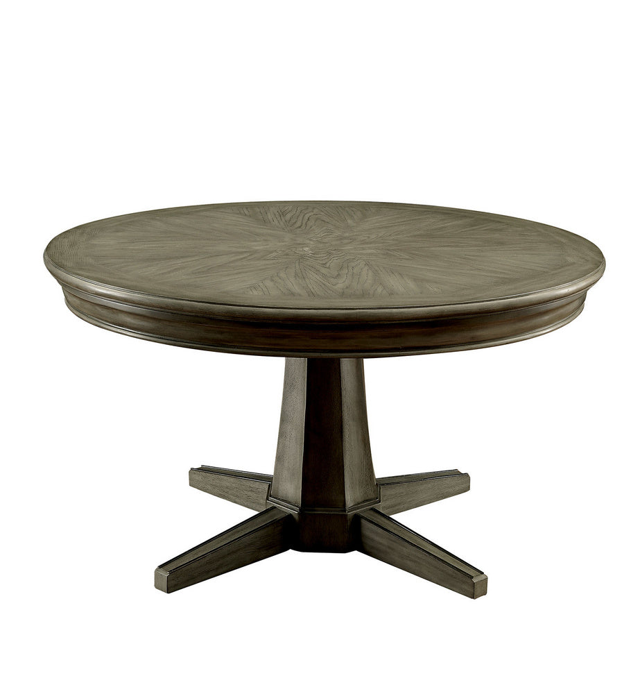 Yelena Gray Wood Game Table