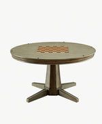 Yelena Gray Wood Game Table