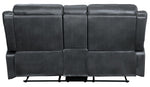 Yerba Dark Gray Manual Recliner Loveseat