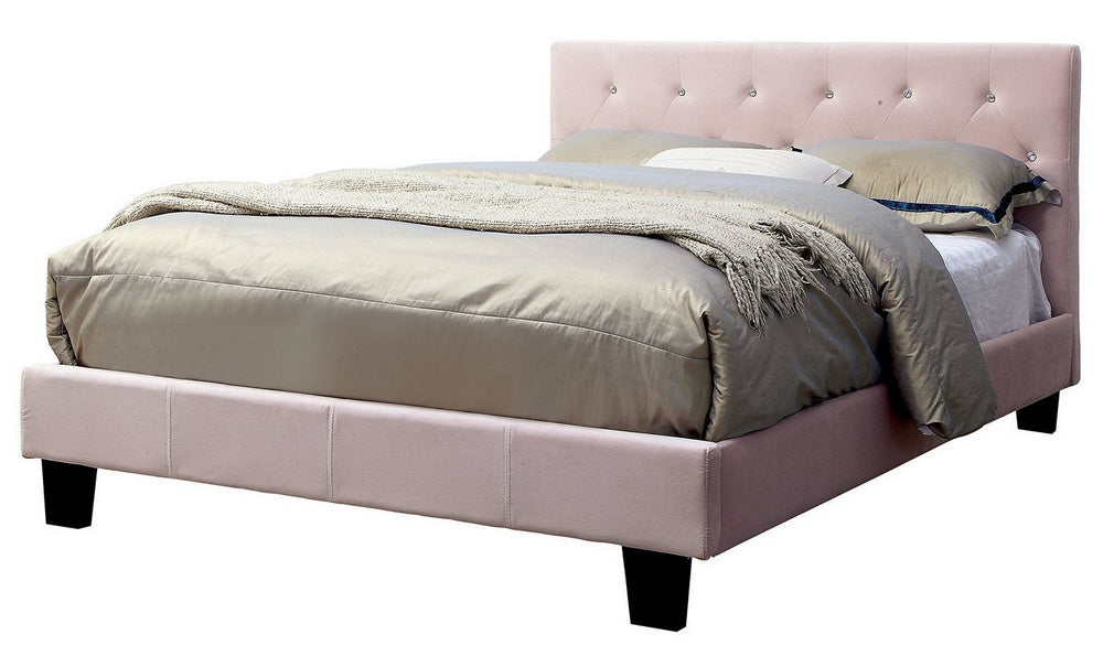 Velen Blush Pink Flanelette Full Bed