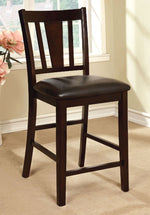 Bridgette 2 Espresso Counter Height Chair