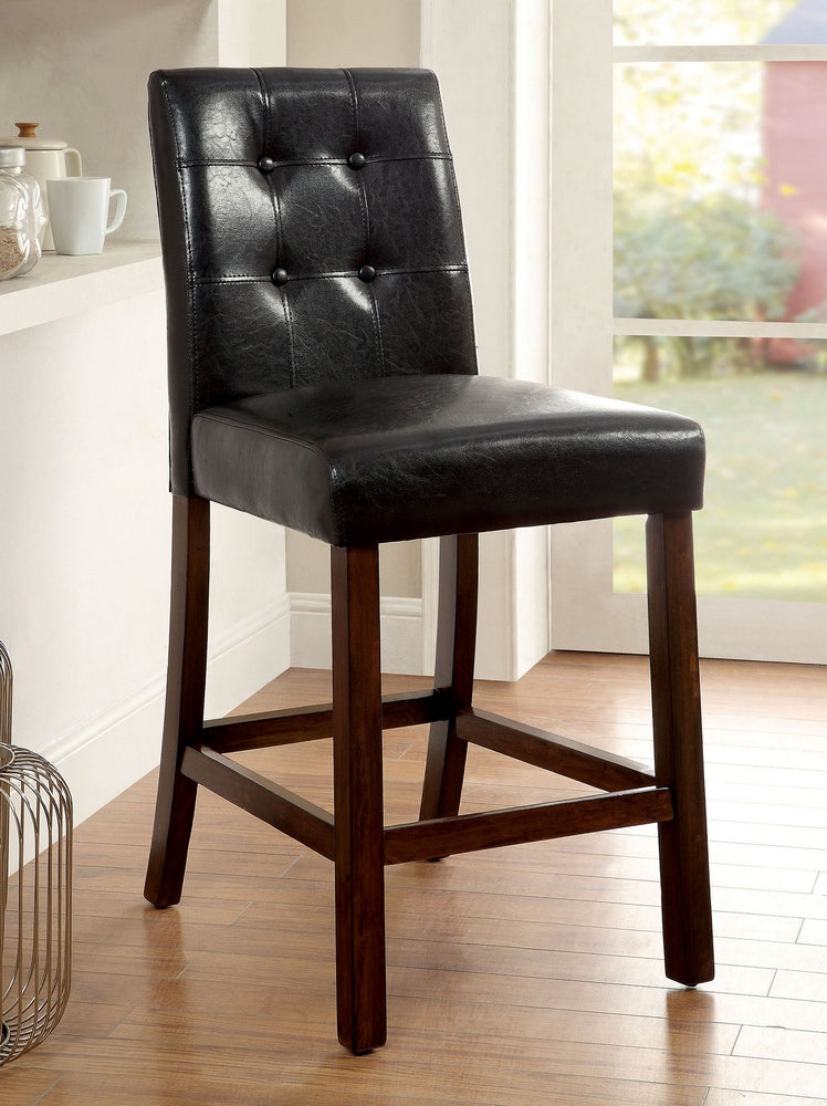 Marstone 2 Black Counter Height Chairs