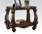 Versailles Cherry Oak Wood Square End Table