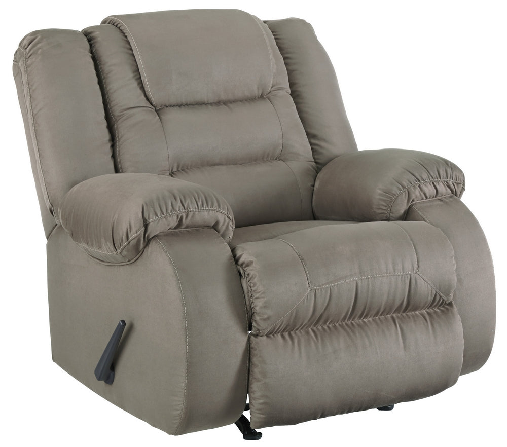 Segburg Cobblestone Fabric Manual Rocker Recliner