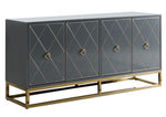 Tabitha Grey Wood Sideboard