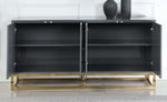 Tabitha Grey Wood Sideboard