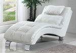 Dilleston Contemporary 3-Pc White Leatherette Sofa Bedroom Set