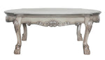 Dresden Vintage Bone White Wood Coffee Table