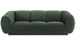 Emmet Forest Green Velvet Sofa (Oversized)