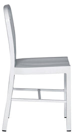 Evonne 2 White Metal Side Chairs