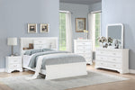 Fiona White Wood 6-Drawer Dresser