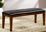 Hillsview Brown Cherry/Espresso Bench