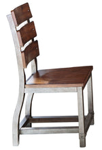 Holverson 2 Rustic Brown Wood Side Chairs