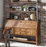 Holverson Rustic Brown Wood Baker's Rack