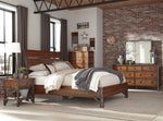 Holverson Rustic Brown Wood 7-Drawer Dresser