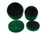 Kris 2 Green Velvet Storage Ottomans