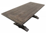 Lisa Smoked Grey Dining Table (Oversized)