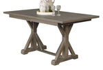 Mazikeen 6-Pc Gray Counter Height Table Set