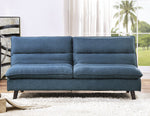 Mackay Blue Fabric Sofa Bed