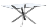 Beverley 5-Pc Gray Dining Table Set