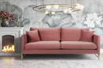 Massi Rose Velvet 2-Seat Sofa