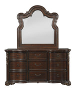 Royal Highlands Cherry Wood Frame Dresser Mirror