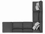 Serene 6-Pc Charcoal Linen Blend Modular Sectional Sofa