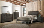 Serenity Mod Grey Wood King Bed