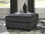 Accrington Granite Fabric Oversized Accent Ottoman