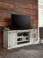 Carynhurst Whitewash Extra Large TV Stand