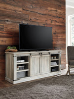 Carynhurst Whitewash Extra Large TV Stand