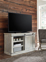 Carynhurst Whitewash Medium TV Stand