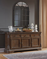 Charmond Brown Wood Buffet