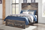 Drystan Multi Wood Full Storage Bed