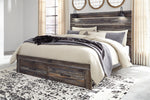 Drystan Multi Wood King Storage Bed