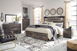 Drystan Multi Wood King Storage Bed