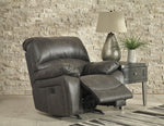 Dunwell Steel Fabric Power Rocker Recliner