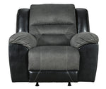 Earhart Slate Manual Rocker Recliner