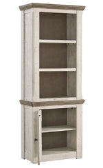 Havalance Two-Tone Wood Entertainment Center