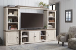 Havalance Two-Tone Wood Extra Large TV Stand