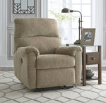 McTeer Mocha Fabric Power Recliner