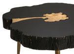 Timber Black Wood/Metal Cocktail Table