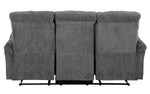 Treyton Gray Chenille Manual Recliner Sofa