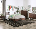 Willamette I Walnut Wood King Bed