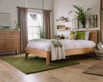 Willamette II Natural Wood Cal King Bed