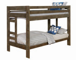 Wrangle Hill Gunsmoke Wood Twin/Twin Bunk Bed with Trundle